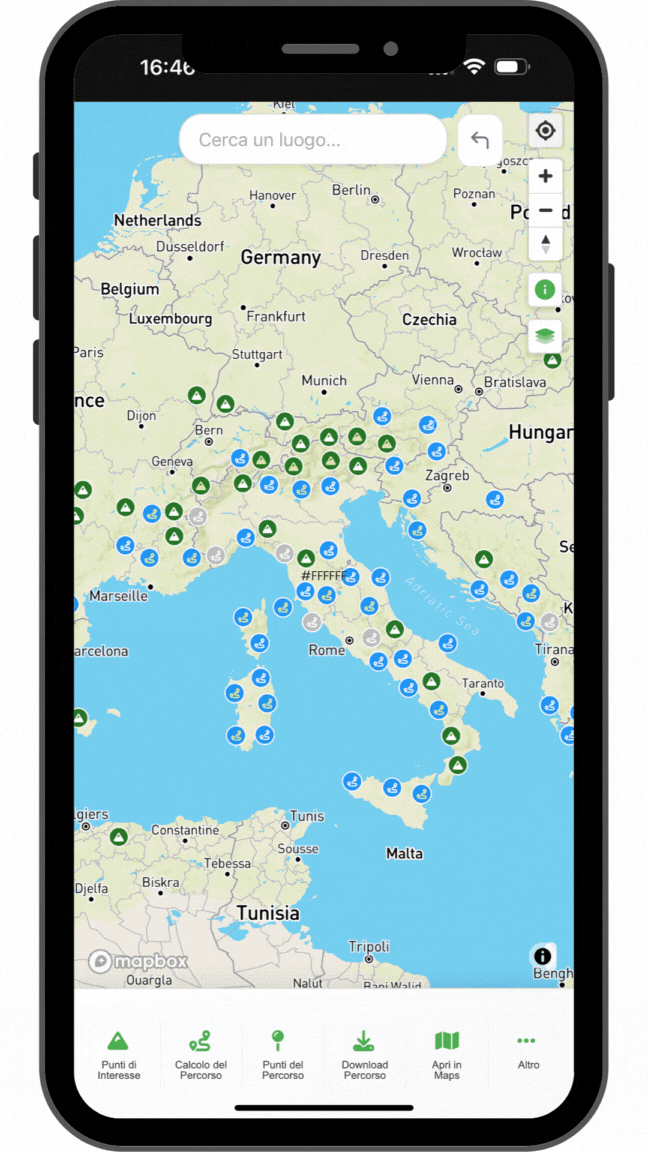 Moto Planner Route Planner Mobile Mockup